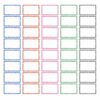 Name Labels, Coated Pap, 40 Pieces