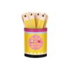 Name Sticks, 121-Piece Educational Learning Tags with Storage Cup Set