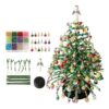 NAMTYQX DIY Beaded Christmas Tree Kit Crystal Craft Set for Adults