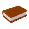 Namzi 10PCS Book Shaped Silicone Beads,Creative Mini Book Charms,Brown