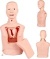 Nasogastric Tracheal Nursing Model, Gastric Lavage & Tracheostomy Trainer