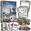National Geographic Rock Bingo and Gemstone Trivia Game for Kids