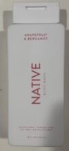 Native, Body Wash Grapefruit & Bergamot, 18 Fl Oz