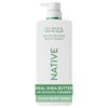 Native Moisturizing Body Wash, Clean & Gentle 24-Hour Hydration with Shea Butter, for Sensitive and Dry Skin, for Women & Men, Sulfate-free, Paraben-free, Lily Milk & White Sage, 22 fl oz (Pack of 6)