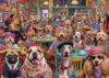 Nattork Jigsaw Puzzles 1000 Pieces for Adults, Families (Dog Coffee) Pieces Fit Together Perfectly