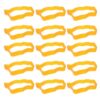 Natural Rubber Bands Orange Thick Stretch Office Craft Use
