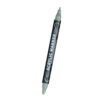 nauets 6 Black Dual Tip Acrylic Paint Markers Pens - Dot & Fine