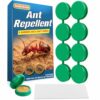 NCSIFDD Ant Away Repellent Indoor, Ant Away for Outdoor Use, Helps Keep Black Ants & Sugar Ants Away from Kitchen, Bathroom, Pantry & Home Areas, Easy to Use, Kid & Pet Safe-8 Pcs