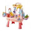 Neptuiby Play Sink for Toddlers 1-3, Running Water, 12in, Blue.