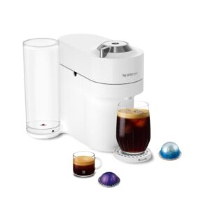 Nespresso Vertuo Pop+ Deluxe Coffee & Espresso Maker by Breville, White