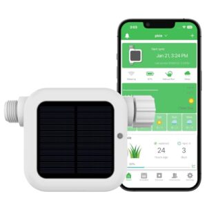 Netro Solar Powered Sprinkler Timer for Garden Hose 2.4G WiFi APP Control