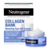 Neutrogena Collagen Bank Reviving Eye Cream, Under Eye Cream, Helps Preserve Collagen, Visibly Improves Dark Circles, Puffiness, Fine Lines, Texture, Fragrance Free, with Peptides 0.5 oz (Pack of 12)