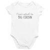 Newborn Clothes Short Sleeve Romper Letter Print Bodysuit