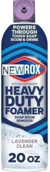 New Cloorox Heavy Duty Bathroom Foamer Soap Scum Remover, Lavender Clean, 20 Ounces, Pack of 2