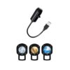 NEWFT Multifunctional 360 Rotating Star Projector, 3 Pieces