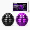 New Spin&Press Stress Relief Ball What Spring Driving,2 Pack Portable Sensory Decompression Fidget Spinner & Desk Toy for Adults Anxiety Relief