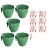 NEXAVKPR Strawberry Runner Propagation Cups with Fixing Forks, Breathable Plant Rooting Pots Garden Tray Tool for Strawberry