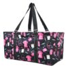 NGIL Large Collapsible Utility Tote (Pink Nurse)