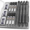 Nicpro 0.7 mm Mechanical Pencil Set with Case, 3PCS Mechanical Pencils 0.7