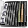 Nicpro 1.3 mm Mechanical Pencils Set 3 Colors, HD1000 1.3 Lead Pencil, 3Pcs