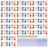 Nicpro 20 Pack Mini Acrylic Paint Set,12 Colors Acrylic Paints Strips