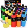 Nicpro 24 Colors Large Bulk Acrylic Paint Set for Artist (8.45 oz, 250 ml)