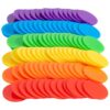 NIDONE 100Pcs Bingo Chips, Colorful Plastic Counting Counters