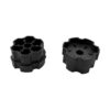 Nieustraszony 2PCS Electric Ride On Car Tire Wheel Adapter Connection Clip Toy Car Coupler Drive Gear Connect Gearbox Motor and Wheels for Powered Ride-On Car Replacement Parts (2.2cm Height)