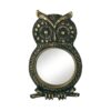 NIKKY HOME Vintage Handheld Magnifying Glass Cute Small Owl Shaped 5X Magnifier for Seniors Reading Books Newspapers and Kids Exploring Nature Pursuing Hobby Activities