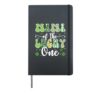 Nini Of The Lucky One First Birthday St Patrick's Day Hardcover Journal, Black