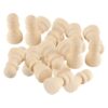 Nishiyuenyi 2x20/50 Wooden Chess Set Chess Pieces Table Board Game Kids Educational Toys A, 3 Pcs