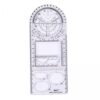 Nishiyuenyi 2X Multifunctional Drawing Ruler Angle Measuring Template Tool