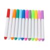 Nishiyuenyi 4X 12 Pieces Marker Set Whiteboard Marker Erasable Colored Marker Pens Water Based Suitable for Gift Giving Home Decoration