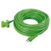 NITIDOUKOUGYO Nichido cross-triple extension cord No earth 20 m green MRS-20-G