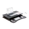 NIUDHEUS Metal Standing Desk Converter with Keyboard Tray