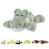 Niuniu Daddy Weighted Stuffed Animal, 20 in 3.3 lb Crocodile Calming Plush