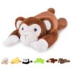 Niuniu Daddy Weighted Stuffed Animals, 20 in 3.3 lbs Monkey Comfort Plush
