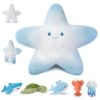 Niuniu Daddy Weighted Stuffed Animals, 20 in 3.3 lbs Starfish Calming Plush