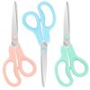 Niutop 8" All Purpose Scissors - Heavy Duty, Ergonomic Comfort Grip Shears for Office, Home, School, Art & Craft