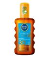 Nivea Sun Protect Oil Spray 200ml / 6.76 fl oz for Body, Dry Touch Sun Care Oil, Lightweight Non-Greasy Spray for Smooth and Radiant Looking Skin, Water Resistant Body Care