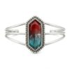 NKG Handmade Alexandrite Quartz Silver Plated Bracelet for Women