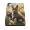 NLLZZ A5 Refillable Notebook, Leather 6 Ring Loose Leaf Notebook, 90 Sheets