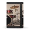 NLLZZ Drum Set-standard Trifold Wallet for Men with 8 Card Slots
