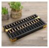 NMGMJQ Math Abacus Educational Tool Digital Standard Abacus Professional 13 Column Calculator Functional and Educational Tool 1Pcs Office Decoration(Black)