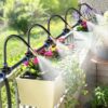 NMKSYX Misting Watering System for Vegetables, Sprinkler Irrigation Kit
