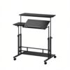 Noeko 31.5" Adjustable Height Standing Desk with Outlets & Tiltable Desktop