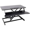 Noeko Adjustable 31.5" Standing Desk Riser with Gas Spring & Keyboard Tray
