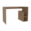 Noeko Computer Desk with 3 Storage Shelves, Small Space Study Table, 30in