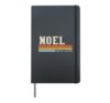 NOEL Retro Vintage Men Kids Boys First Name Hardcover Journal, Black