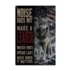Noise Does Not Make a Leader Grey Wooden Jigsaw Puzzle 500 Pieces Gift